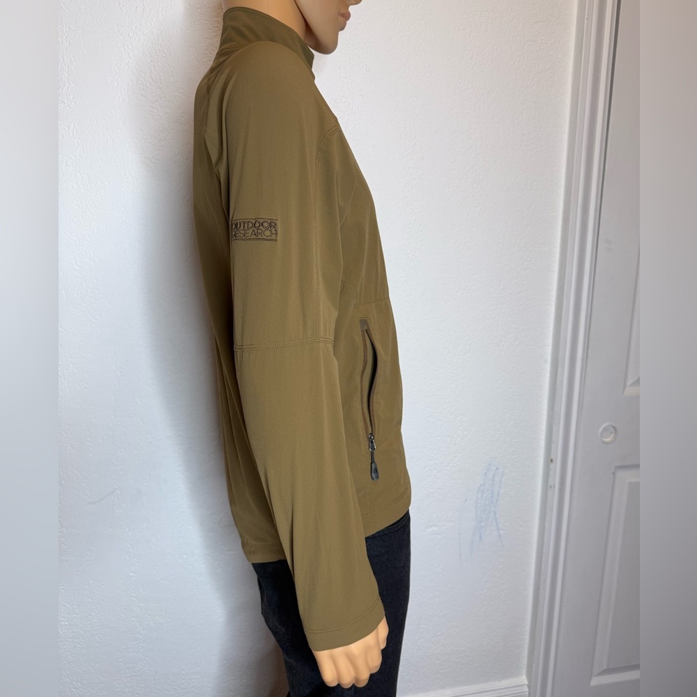 Outdoor Research Men's Khaki Tan  Hiking Ferrosi Jacket with Pockets Size S - Picture 6 of 13